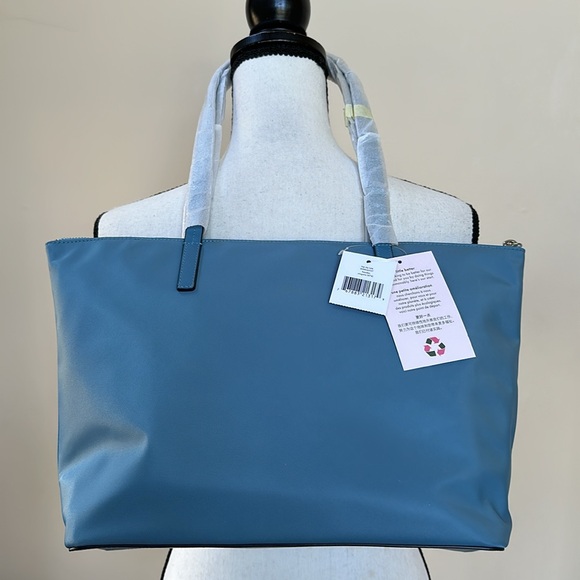 KATE SPADE HAYDEN NIAGARA NYLON TOP ZIP TOTE - Picture 13 of 15
